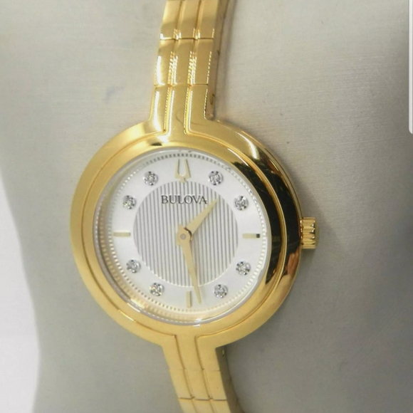 **SOLD** Bulova Rhapsody Quartz Silver Dial Ladies - Picture 2 of 8